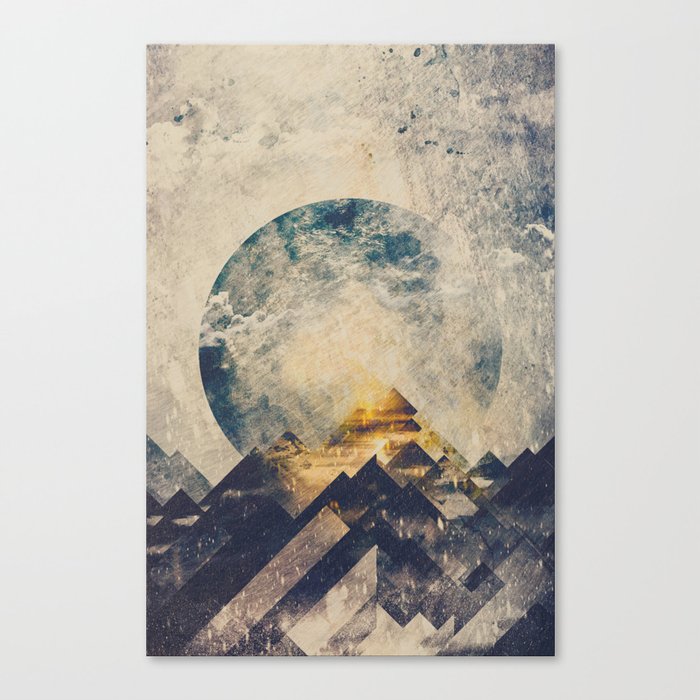 One mountain at a time Canvas Print
