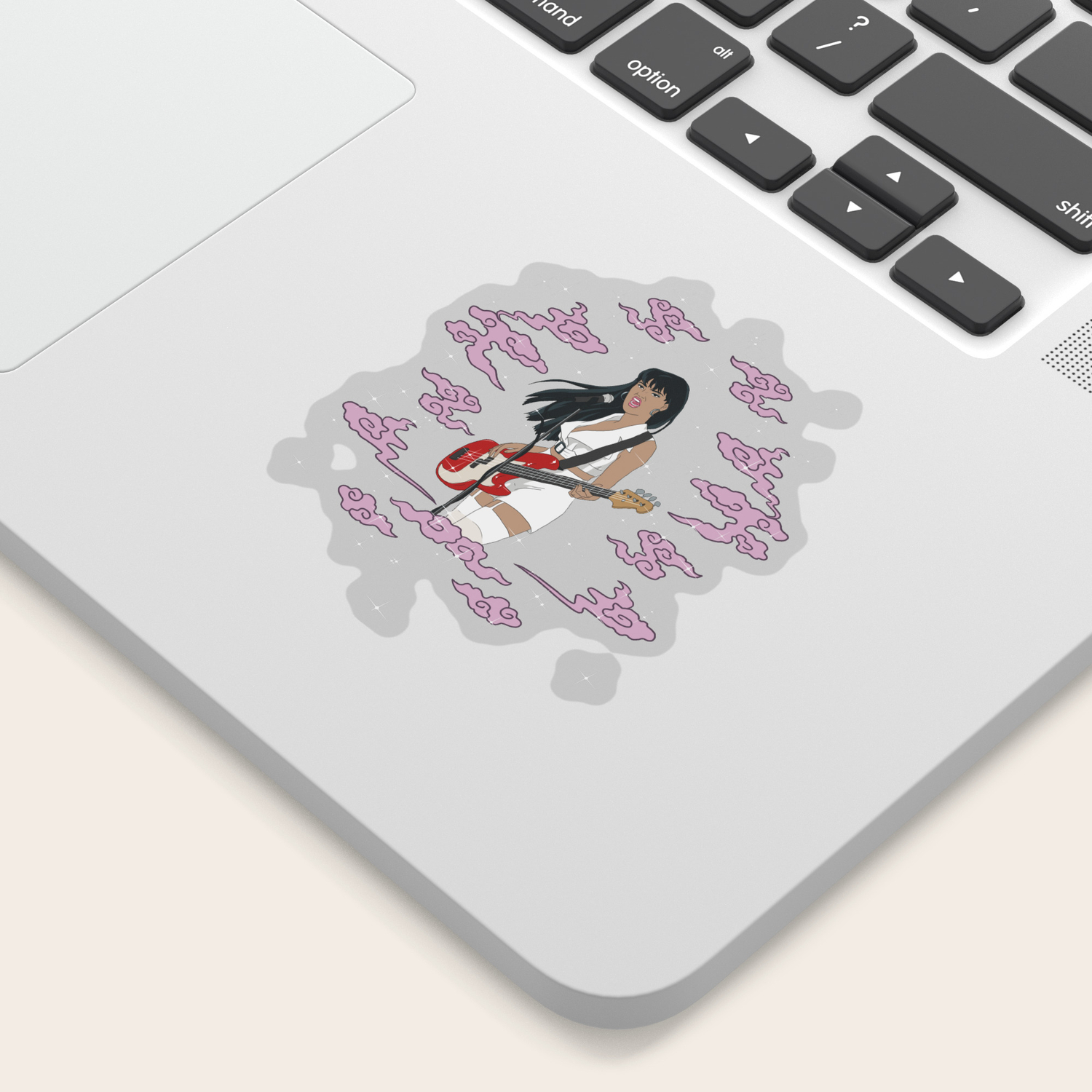 Wayne S World She S A Babe Sticker By Thetys Society6