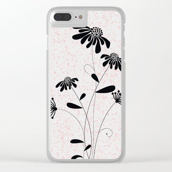 flower..2 Clear iPhone Case