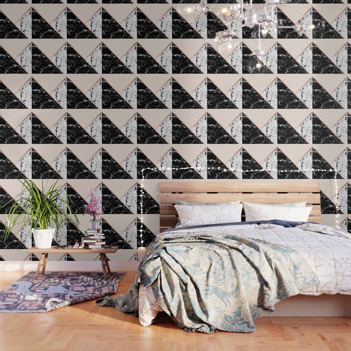 Modern Black White Marble Rose Gold Color Block Stripes Blush Pink Wallpaper By Girlytrend Society6 Blush blush is a dating game tossed with an idle game. modern black white marble rose gold color block stripes blush pink wallpaper by girlytrend