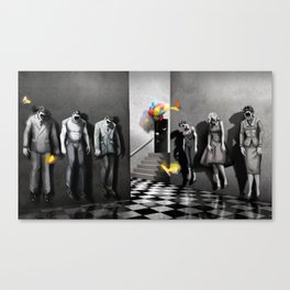 The Welcome Committee Canvas Print