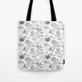 Hipster otters Tote Bag