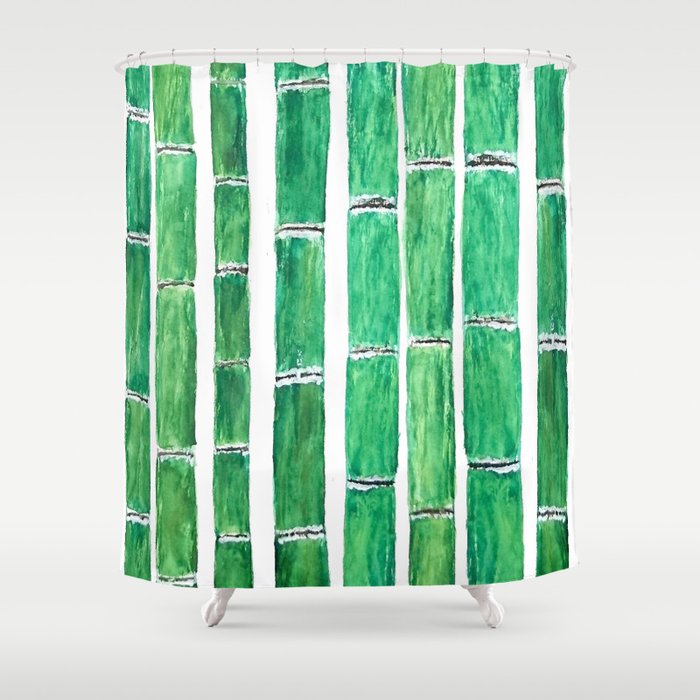 bamboos Shower Curtain