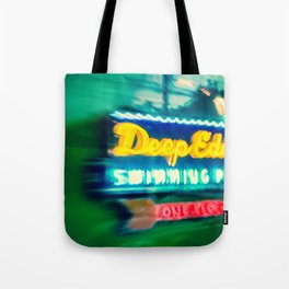 Deep Eddy Swim Neon Sign Tote Bag