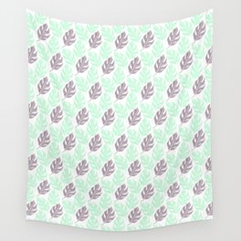 Monstera Leaf Pattern Wall Tapestry
