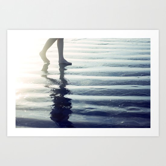 Comes and Goes in Waves Art Print