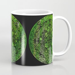 Mayan Calendar Kiwi Lime Coffee Mug
