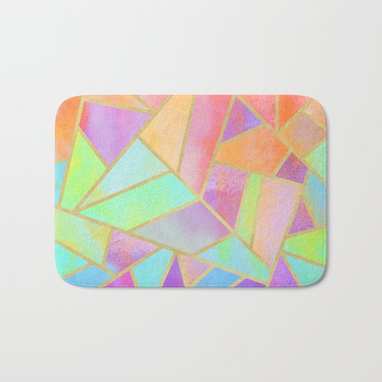 Rainbow Stone Bath Mat