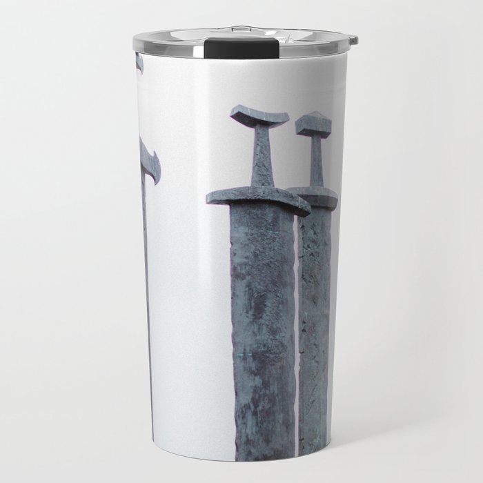 Swords in Rocks, Stavanger Norway/ Sverd i fjell Travel Mug