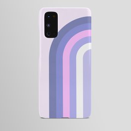 Very Peri Rainbow on Pink Android Case
