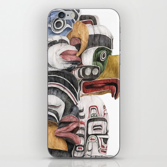 Stanley Park Totems iPhone & iPod Skin