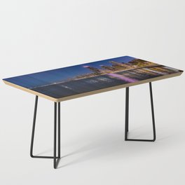 Blue Chicago night Coffee Table