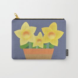 Yellow flowers Carry-All Pouch