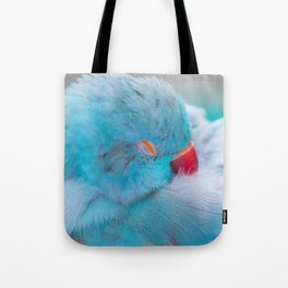 Sleeping Bird Tote Bag