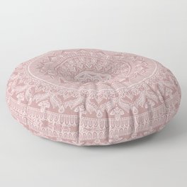 Mandala - Powder pink Floor Pillow