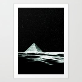 pyramid song Art Print