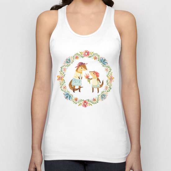 Otterly Grateful Unisex Tank Top