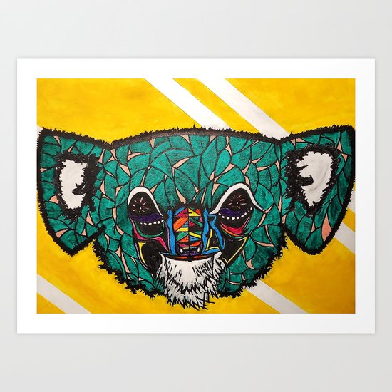 Koala, Whoa Art Print