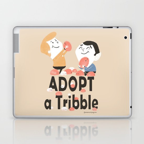 Adopt a Tribble Laptop & iPad Skin