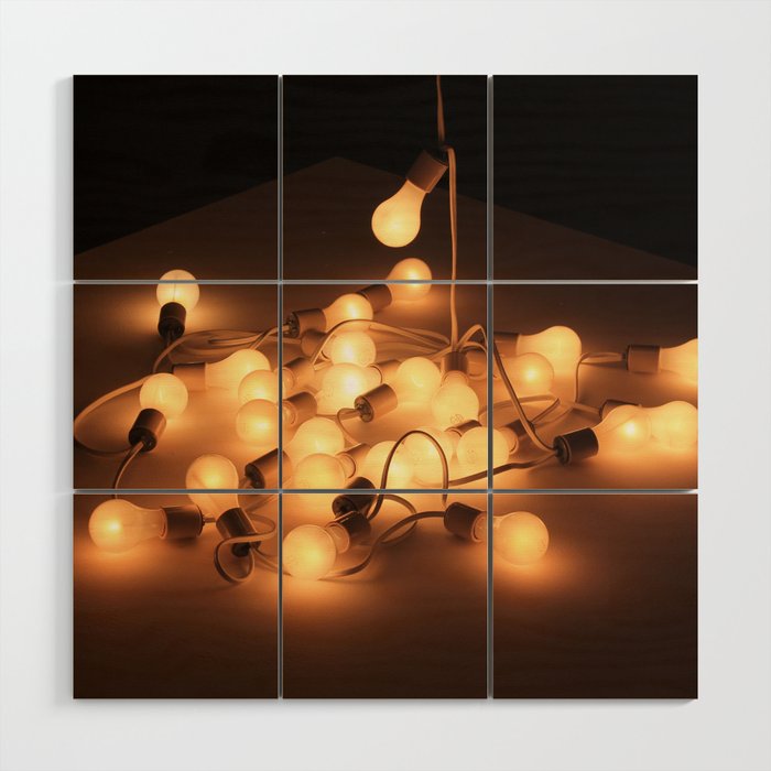 string lights wall art by emilybraile society6 string lights wall art by emilybraile society6