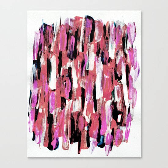 Colourful Feathers Canvas Print