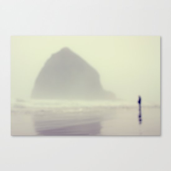 i saw you standing there Canvas Print