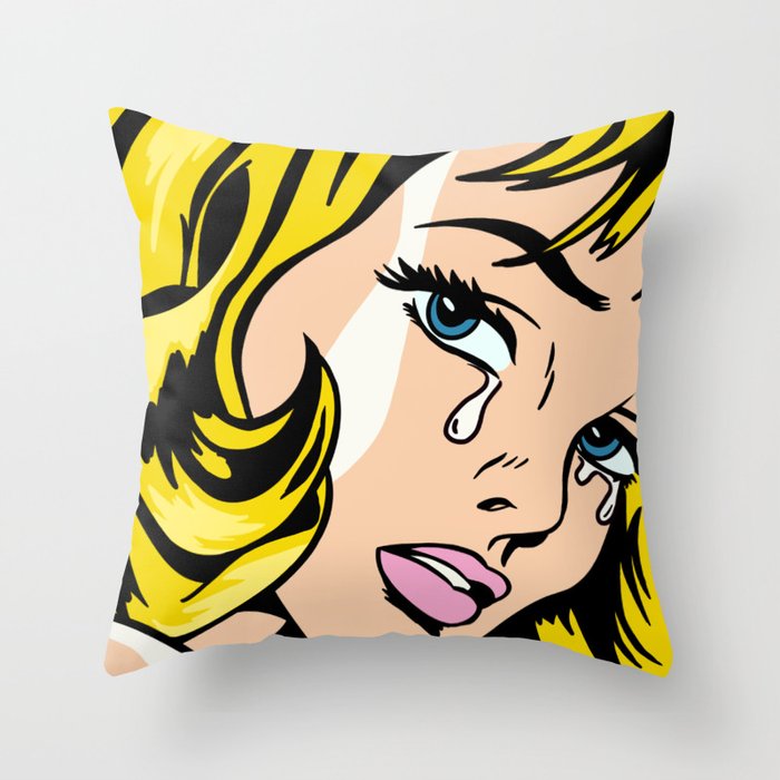 Pop art throw pillows store