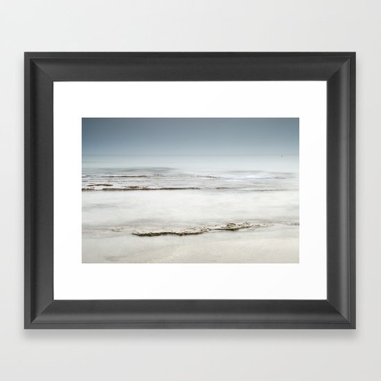 "Sea of tranquility" Framed Art Print