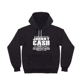 Johnny Cash at Folsom Prison T-shirt Hoody