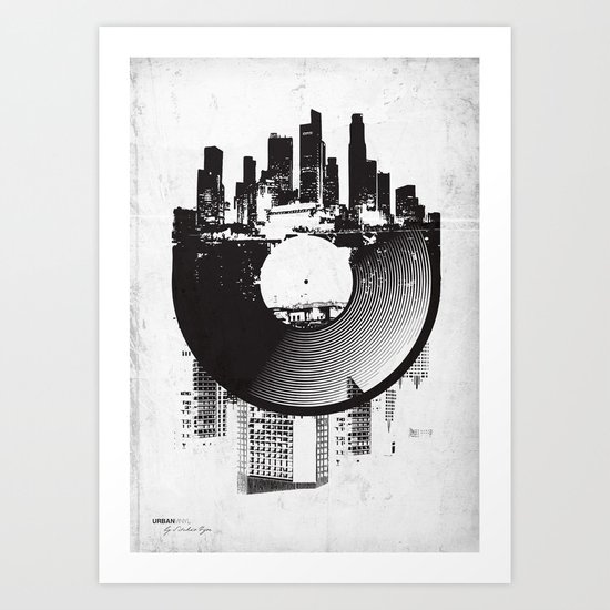 Urban Vinyl Art Print