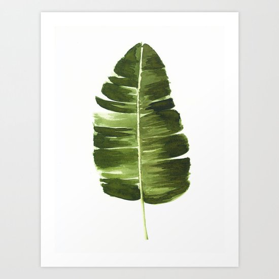 Nature leaves II Art Print