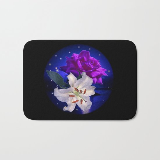 Magic Flowers Bath Mat