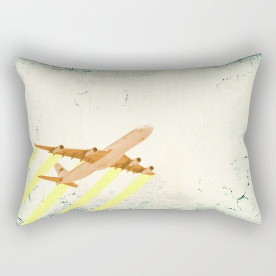 plane - let me fly away Rectangular Pillow
