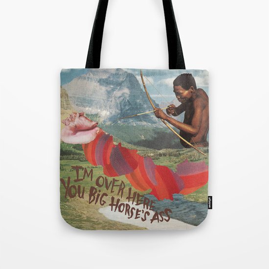 HORSE'S ASS Tote Bag