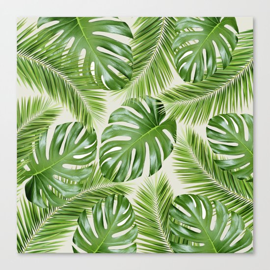 I Need a Tropical Vacation Print Canvas Print