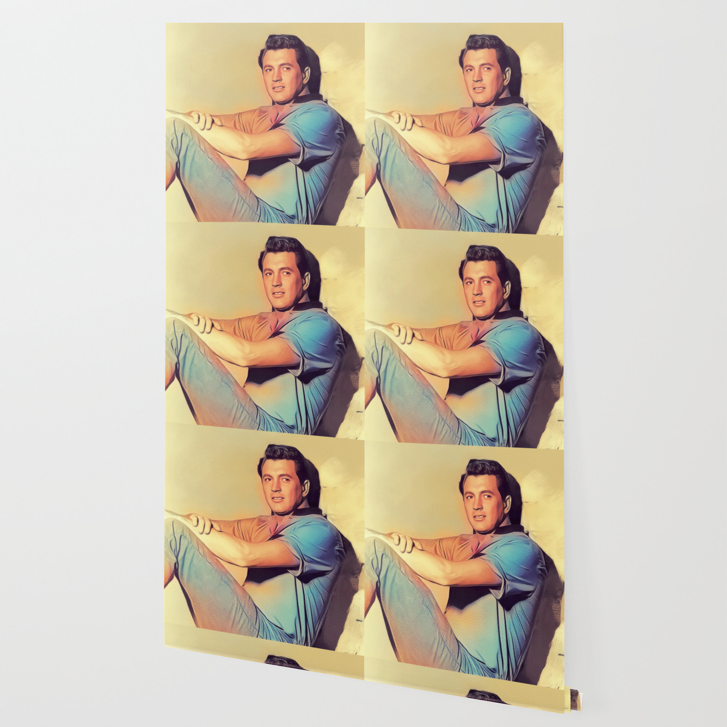 Rock Hudson Actor Wallpaper By Serpentfilms Society6