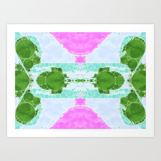 PHANTASY CELL STORY Art Print
