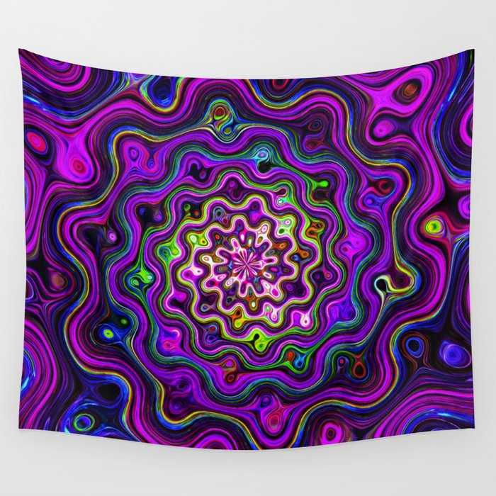 The Downward Spiral Wall Tapestry