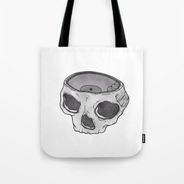 Skull Pool - Bowl for Brains  Tote Bag