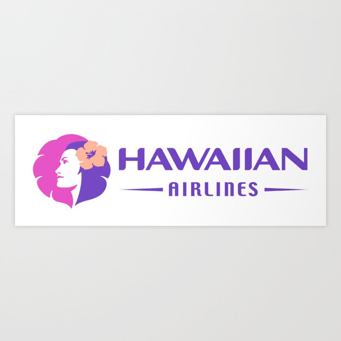 hawaian airlines Art Print