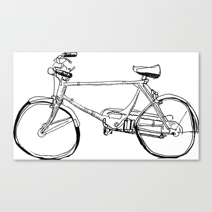 Cruiser Bicycle Canvas Print