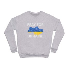 Pray For Ukraine Crewneck Sweatshirt