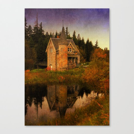 "The Old House" Canvas Print