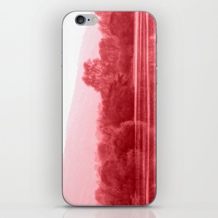 Raspberry Riverbank iPhone Skin