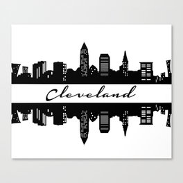 Cleveland Skyline Canvas Print