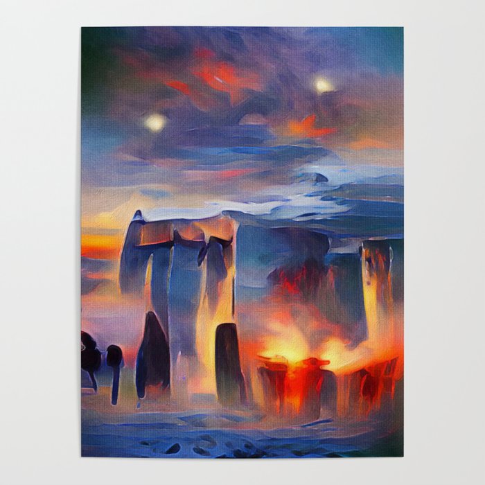 Stonehenge Awakens Poster
