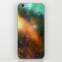 Vast universe and Find Your Strength!. iPhone Skin