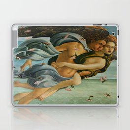 Sandro Botticelli - Zephyrus and Chloris (Birth of Venus) Laptop Skin