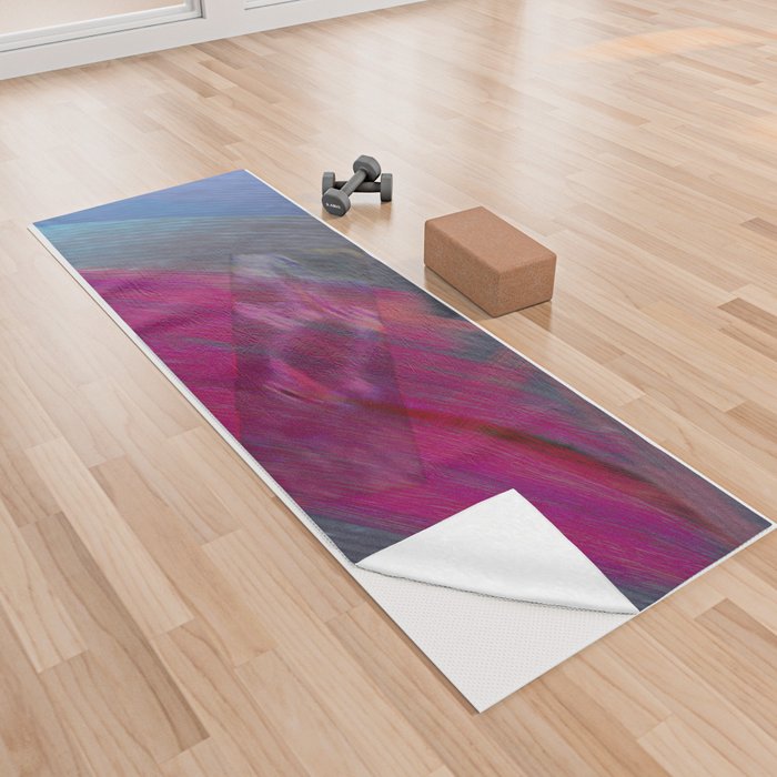 Abstract I Yoga Towel