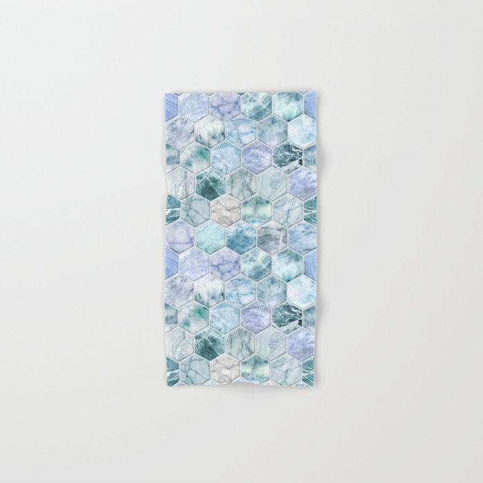 ice blue towels